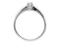 Anello Babila Milano Donna Forever in Oro bianco Diamante 0.10 Ct BBA21010C - BBA21010C